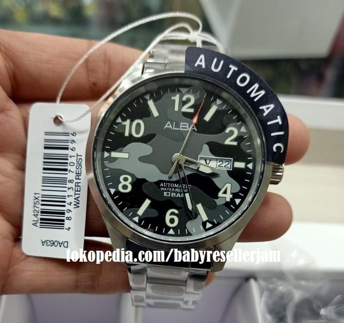 Jam Tangan Alba Men Automatic AL4275 AL4275X1 Original