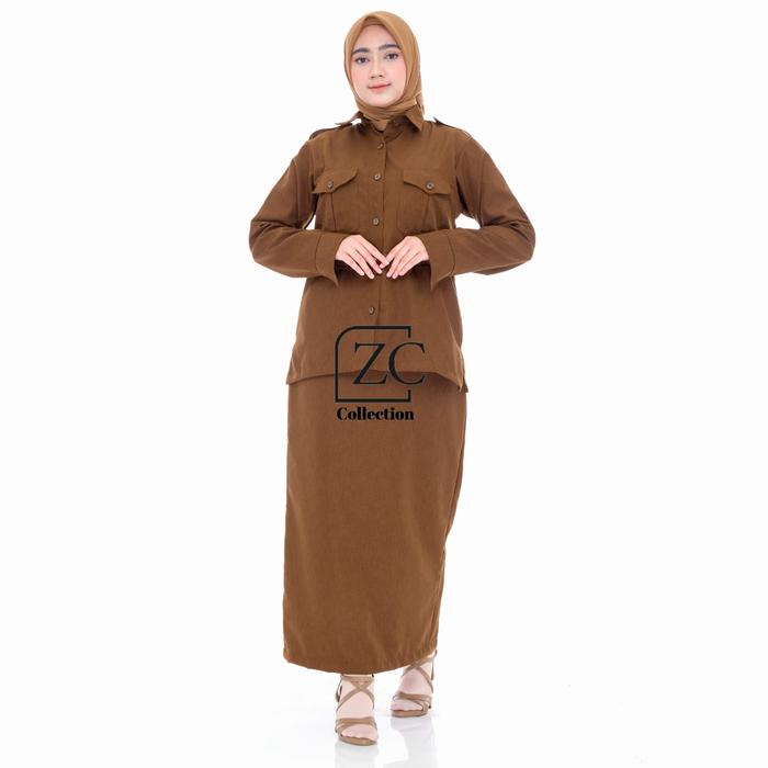 Seragam Pns Wanita Khaki tua rok pns wanita setelan pns baju pns pns