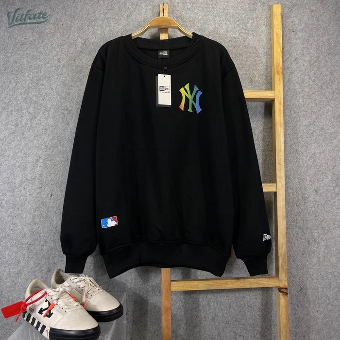 SWEATER CREWNECK NEW ERA LOGO NY NEW YORK YANKEES FULL TAG & LABEL