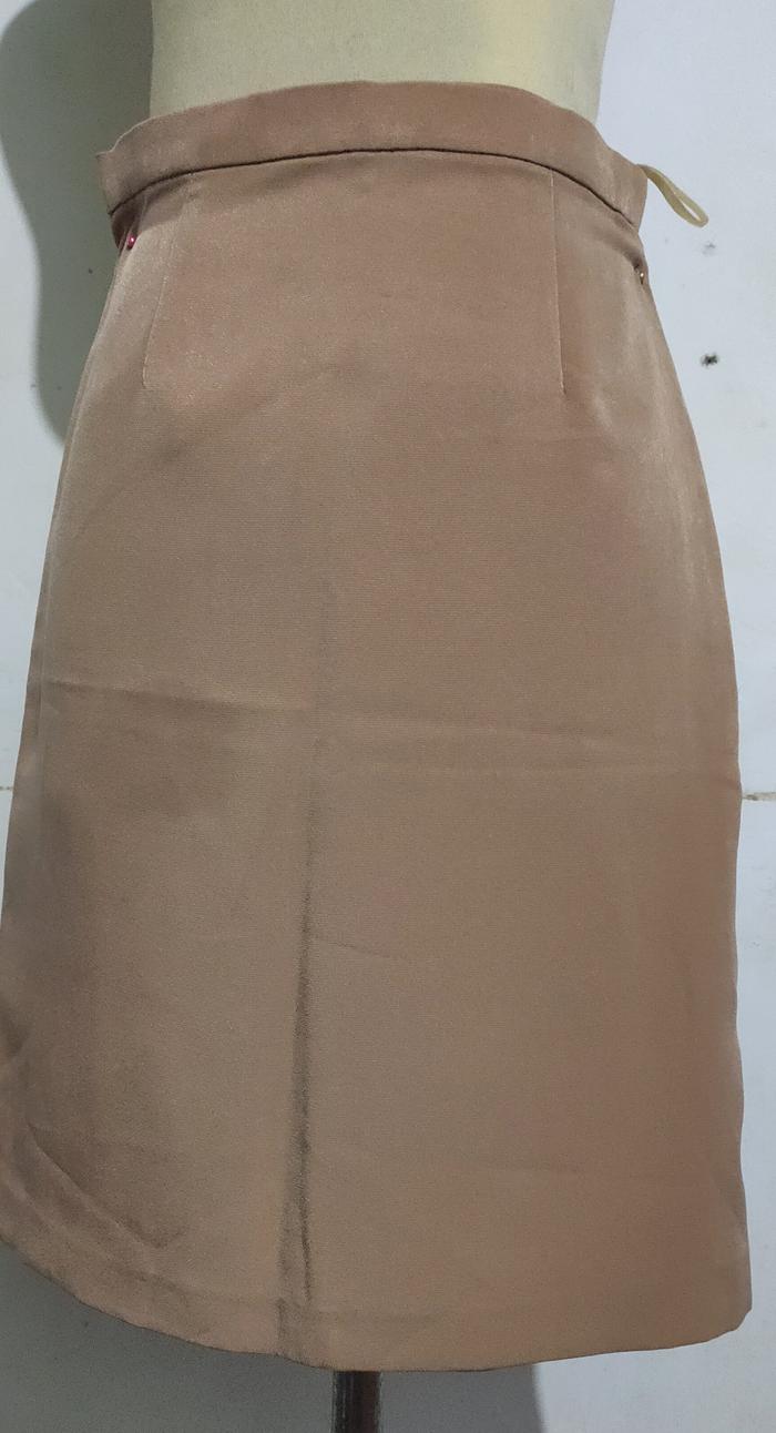 ROK KERJA MINI COKLAT SUSU