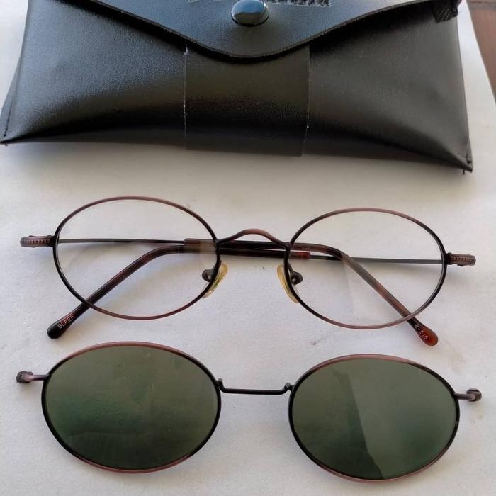Clip On Vintage Sunglasses Brand: BLAER