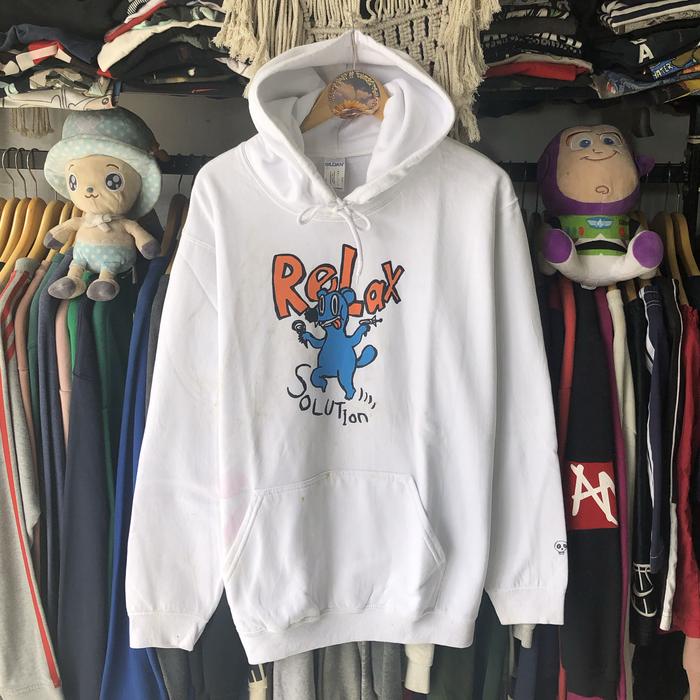 GILDAN HOODIE JAKET SECOND THRIFTTING COWOK CEWEK MURAH