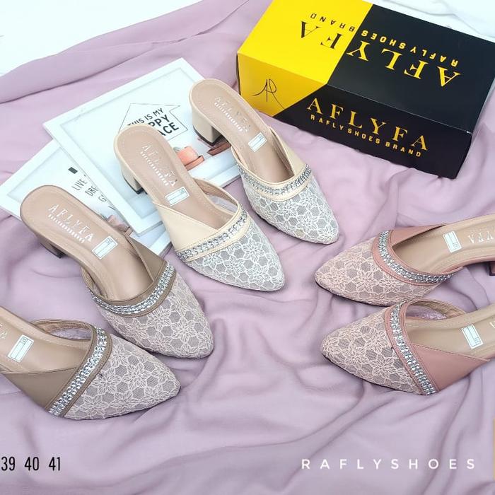 Fashion Wanita Sandal heels Jinjit Aflyfa Original Quality