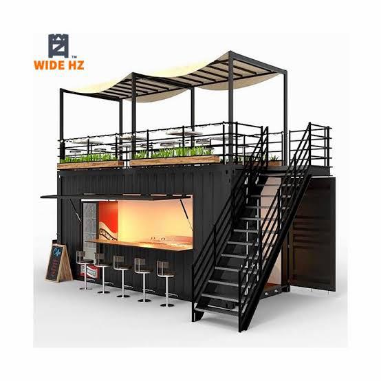 Booth Container 2 lantai