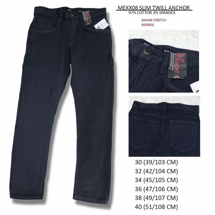 Celana Chino Mexx Slim Twill Anchor Men Mexx08