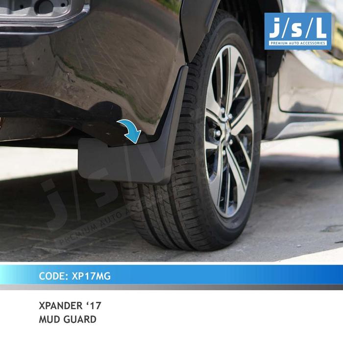 MUD GUARD/KARPET PENAHAN LUMPUR MITSUBISHI XPANDER MEREK JSL