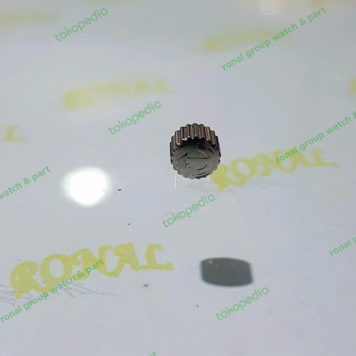 KNOP | CROWN JAM RADO DIASTAR VAYOGER KERAMIK SILVER UNTUK MESIN 2836