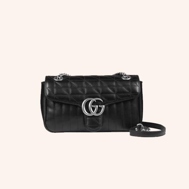 Tas Marmont Matelasse Aria Black Leather Small
