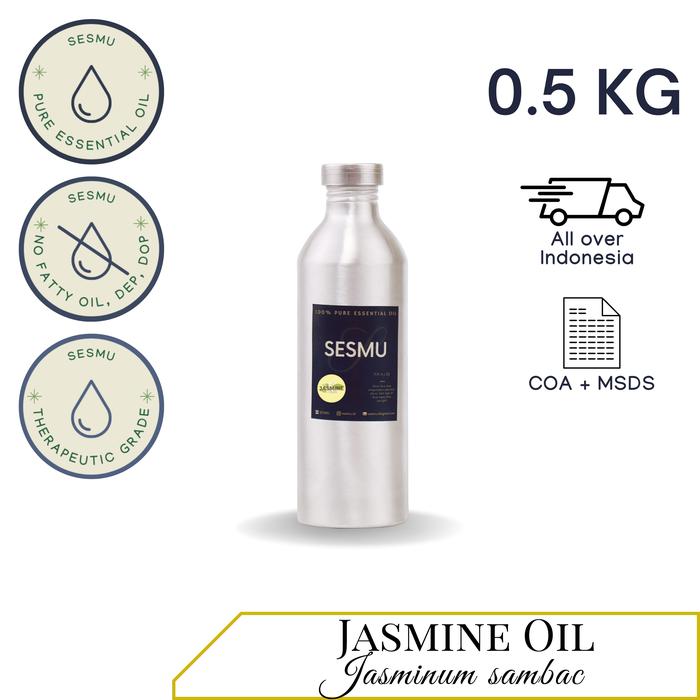 500 GR / 500 ML JASMINE (MELATI) 100% PURE ESSENTIAL OIL / ATSIRI