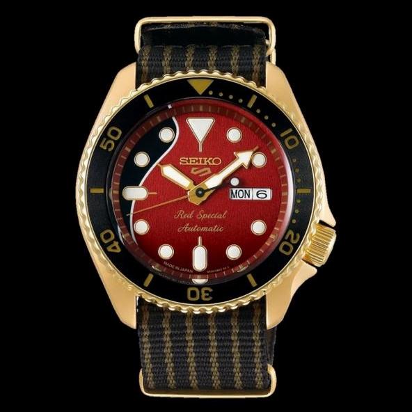 seiko 5 sports Brian May gold limited edition SRPH80K1 SRPH80K SRPH80