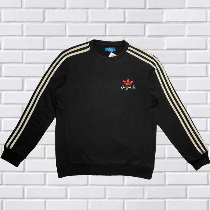 SWEATER CREWNECK ADIDAS ORIGINAL, SECOND IMPORT, SZ L, CN106