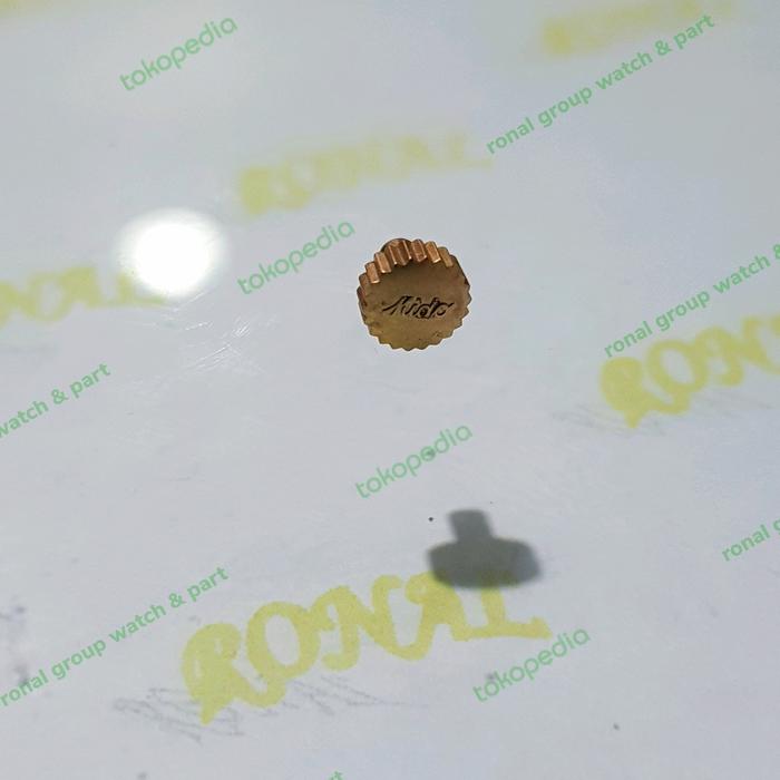 KNOP | CROWN JAM MIDO GOLD PLATE COMMANDER OCEANSTAR 8439 8429 GRADE A