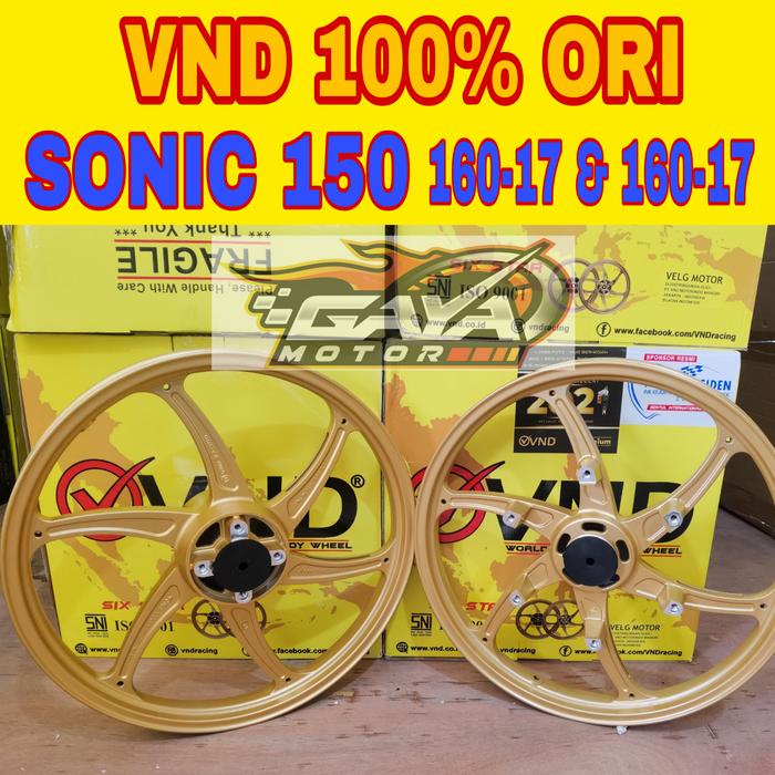 VELG VND SONIC 150 R SIX STAR NOT RCB ROSSI