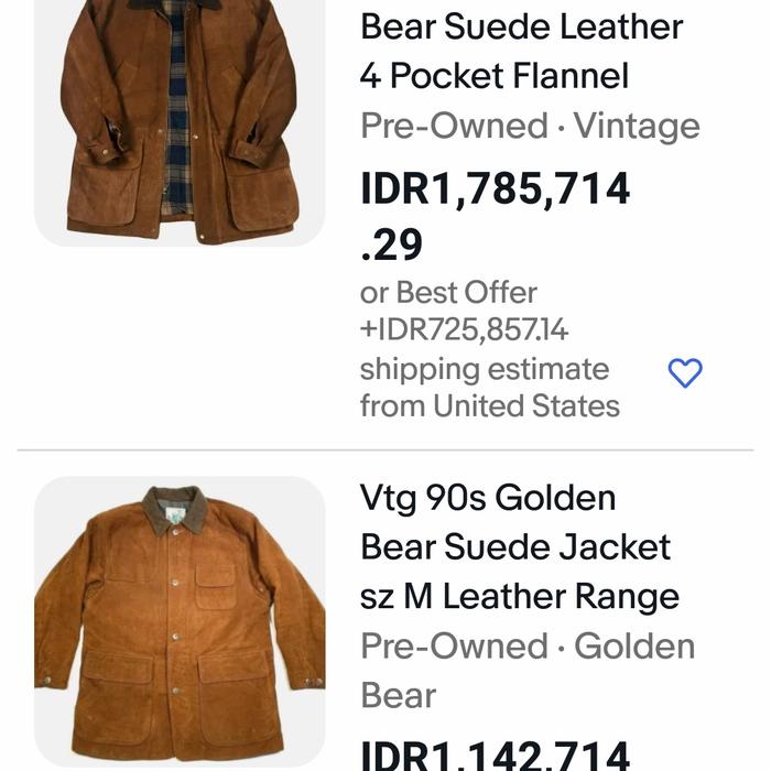 Golden Bear Flannel Jacket