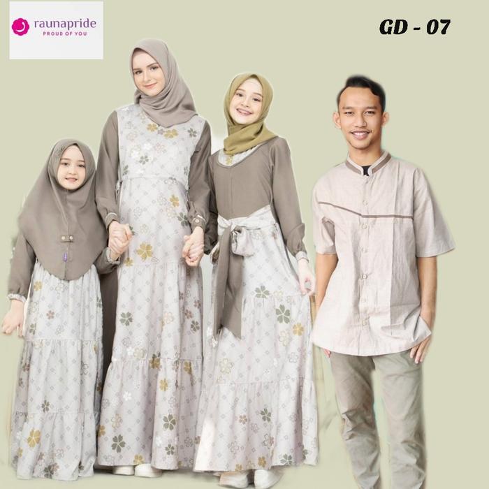 Couple Baju Rauna / GD - 07 / RGR - 05 / RGA - 02 / Silver Grey