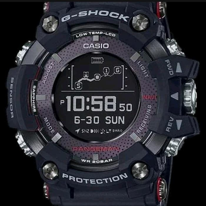 G-SHOCK RANGEMAN GPR B1000 1B Tough Solar GPS Bluetooth