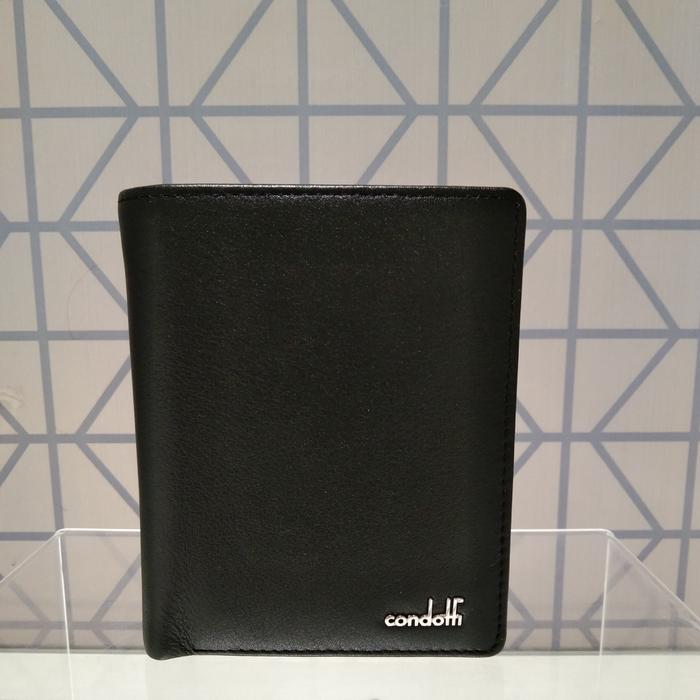 CONDOTTI leather wallet 100% kulit asli 60952 ukuran 9,5x2x11,8 cm