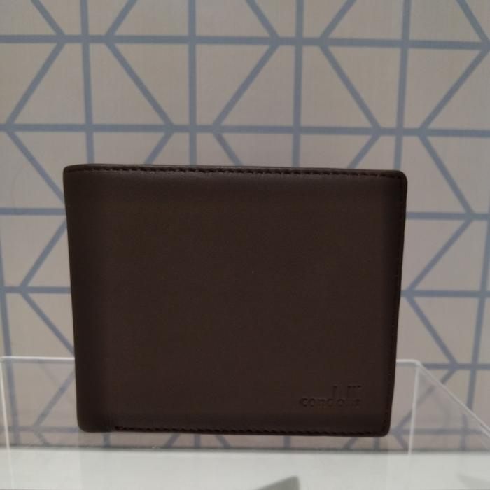 CONDOTTI leather wallet 100% kulit asli 60935 ukuran 11,5x2x9,5cm