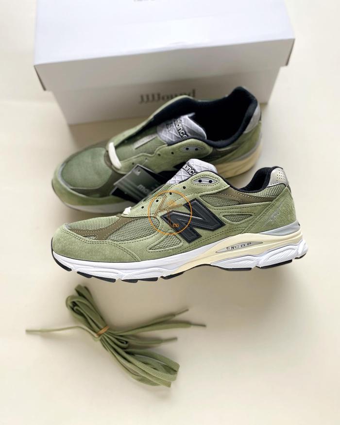 New Balance 990v3 JJJJound Olive / M990JD3