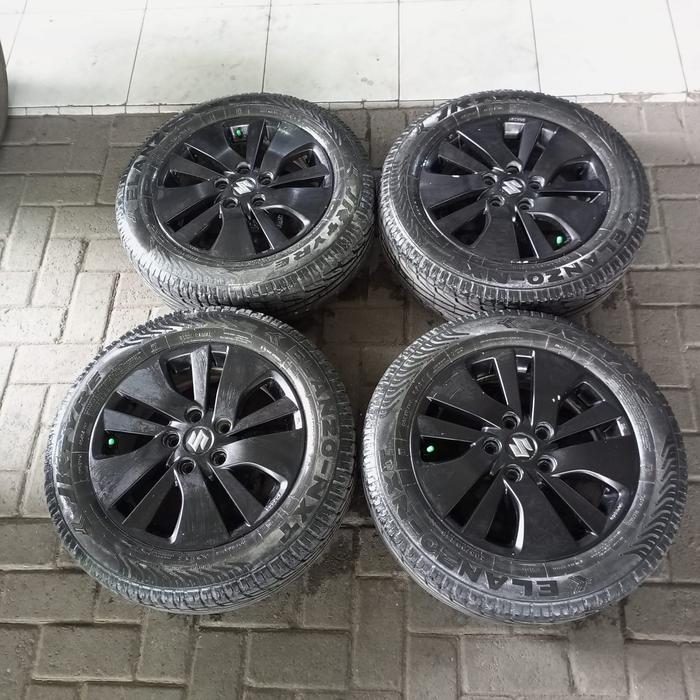 Velg Seken Standar S Cross Ring 16 Lebar 6 Pcd 5x114 + Ban 205 60 R16