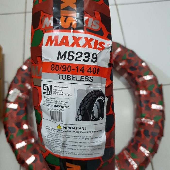 Maxxis 80/90-14 Tubless M6239