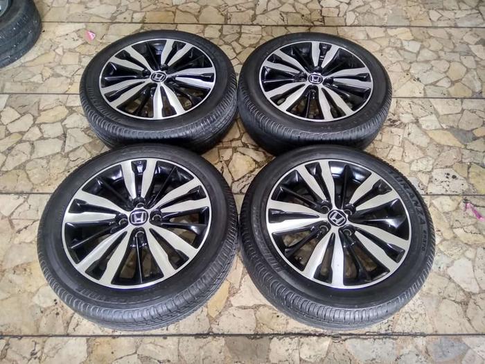 Velg Mobil Bekas ori Jazz Rs Ring 16 & Ban 185/55 bridgestone turanza