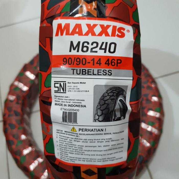 Maxxis 90/90-14 Tubless M6240