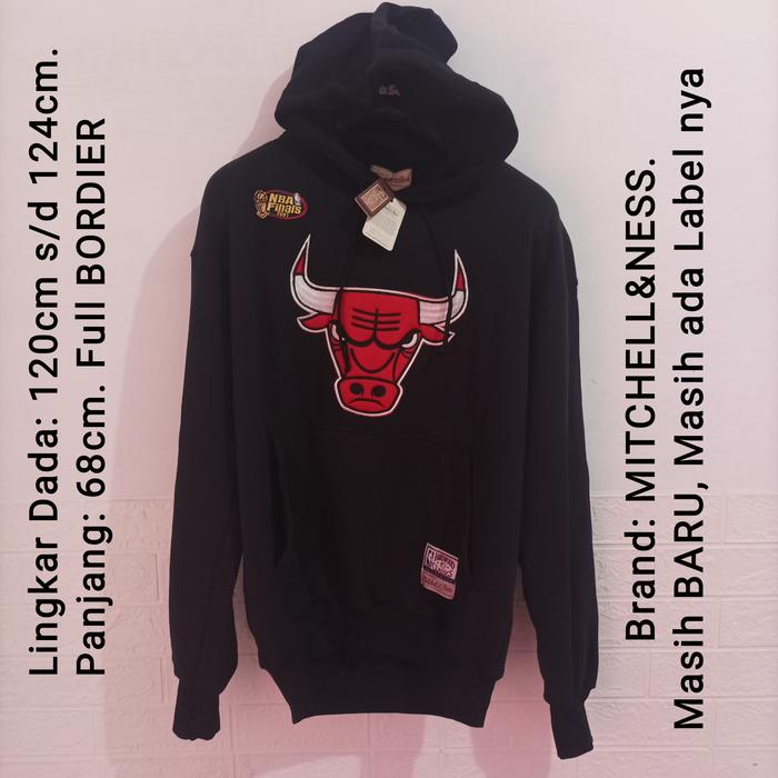 HOODIE/CREWNECK/SWEATER PRIA/WANITA CHICAGO BULLS BRAND MITCHELL&NESS