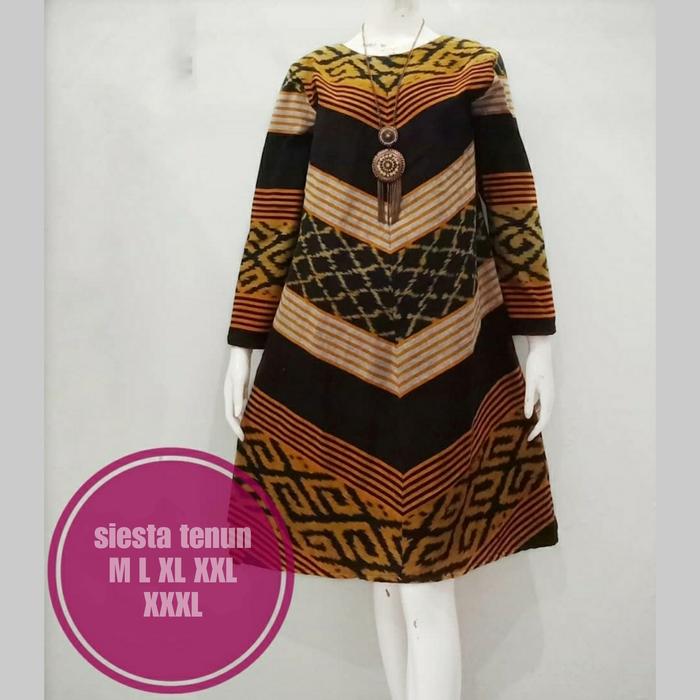 siesta tenun #7 tunik tenun bigsize / standart