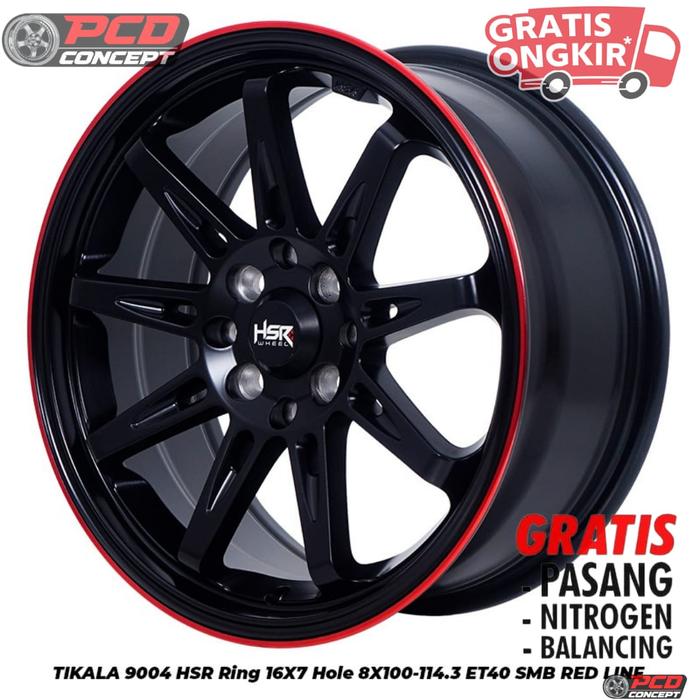 Velg Mobil R16 TIKALA | Brio Avanza Xenia Sigra Calya Rocky Avanza R16