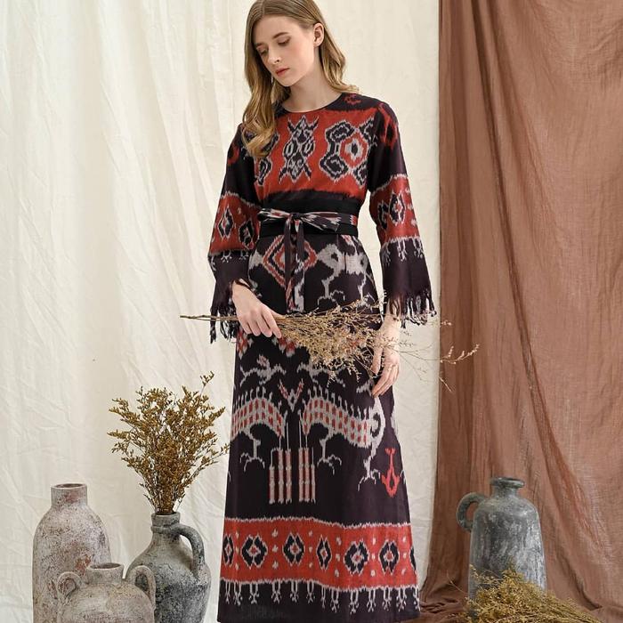 BAJU TENUN TROSO GAMIS TENUN GAMIS TENUN TROSO GAMIS MUSLIM