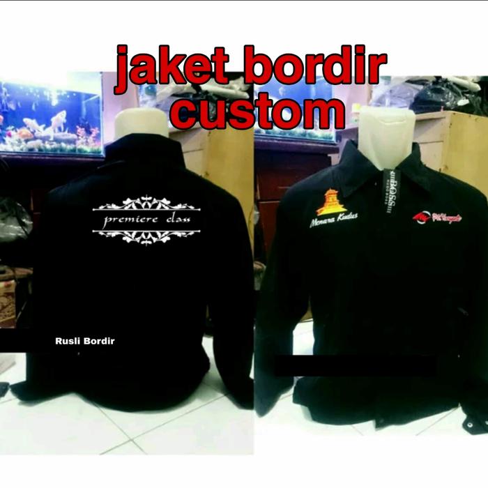 jaket bordir gambar po haryanto gambar custom recuest