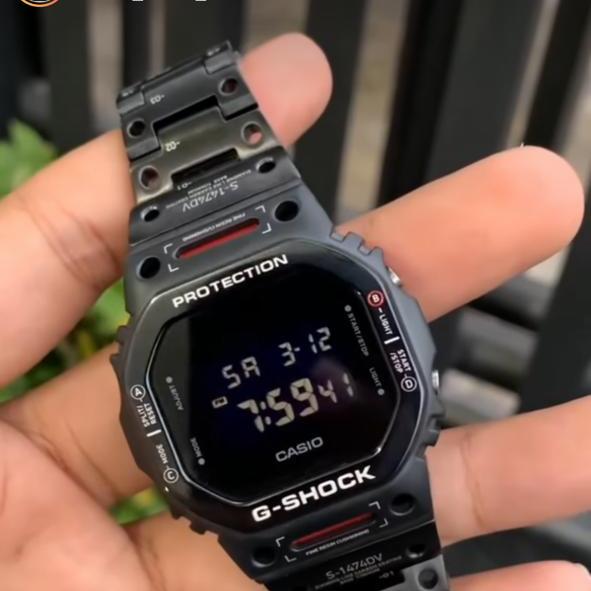 gshock dw5600bb custom virtual armor
