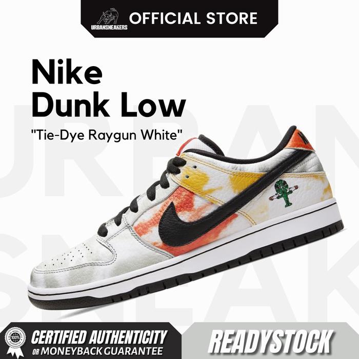Nike SB Dunk Low Tie Dye Raygun White | BQ6832 101