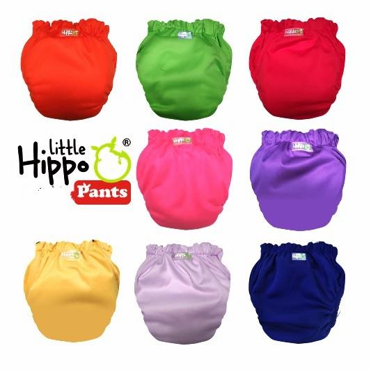 Popok kain cuci ulang Clodi Little hippo Clody AIO Little hippo celana