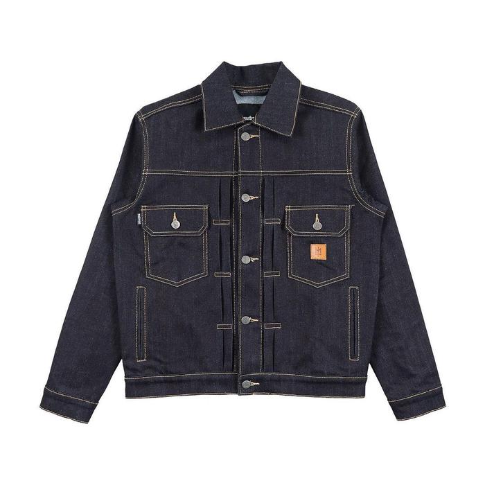 DENIM JACKET MATERNAL DISASTER LAWS DARK BLUE