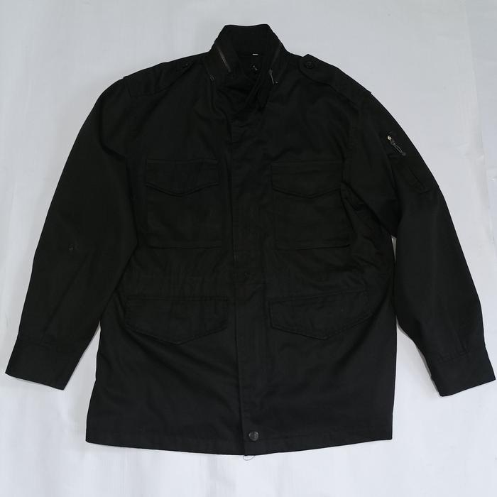 Jaket Bdu Tactical M65 Black Made in Japan