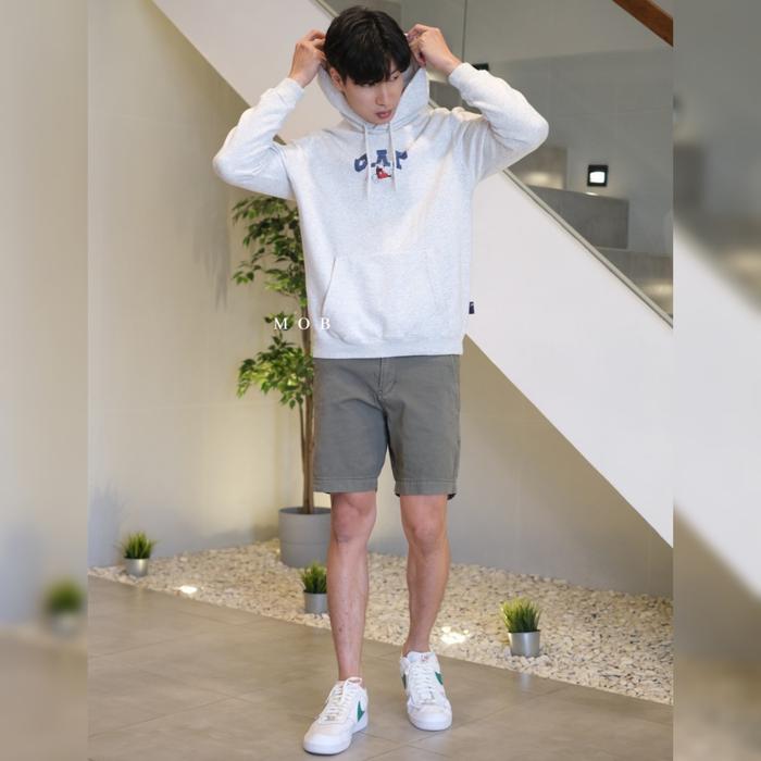 Hoodie Gap x Disney Mickey Mouse Light Grey Original