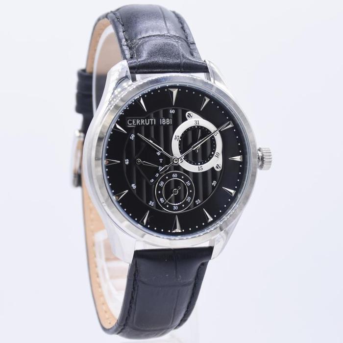 CERRUTI CRA29904- Jam Tangan Pria Kulit Original