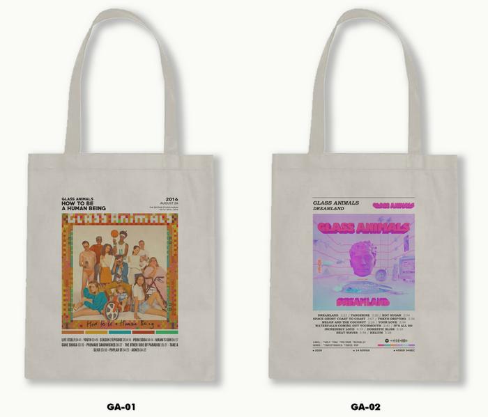 TOTE BAG BLACU - GLASS ANIMALS