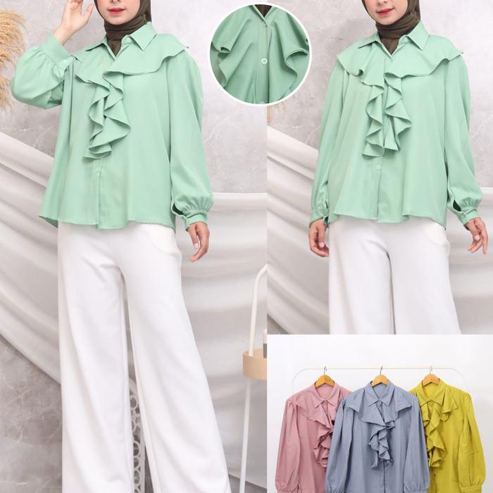 BLOUSE SHAKILA WANITA IMPORT