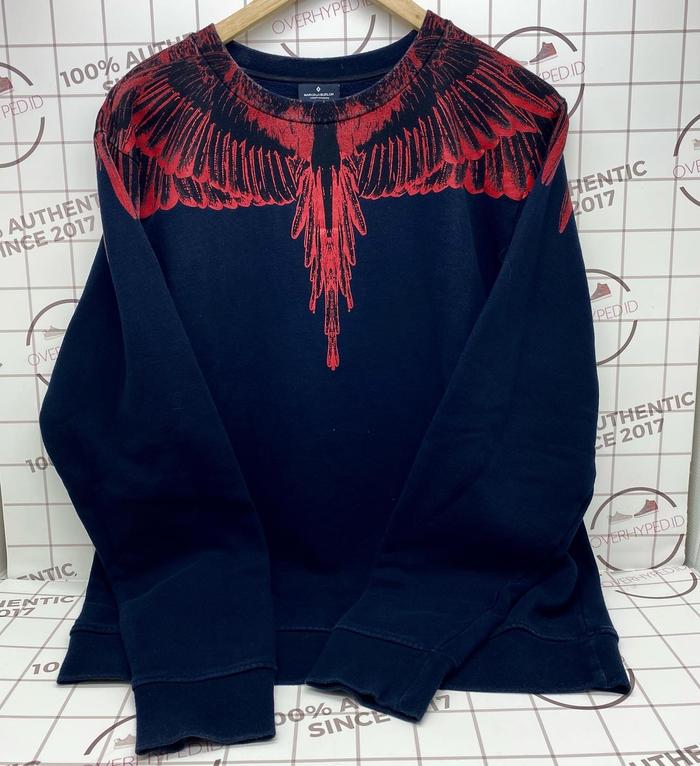 Marcelo Burlon red wings sweater