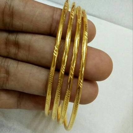 Gelang kroncong 4 pcs Lapis Emas 24k Asli