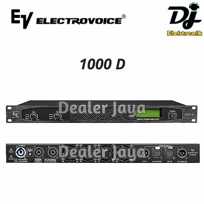 Power Amplifier Digital Electro Voice EV 1000 D / 1000D