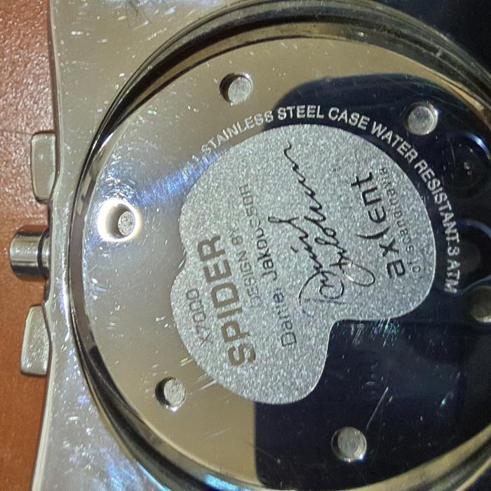 AXCENT OF SCANDINAVIA X7000 SPIDER chronograph design by Daniel Jacobs