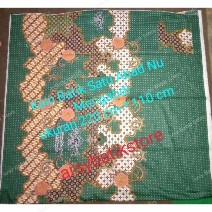Kain Batik Satu abad Nu Mengabdi Original / Seragam Organisasi NU