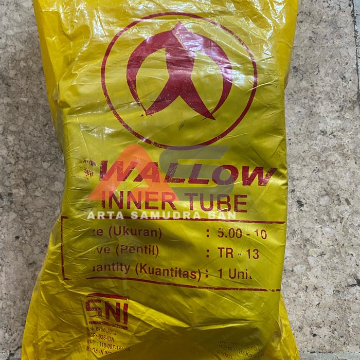 Ban Dalam Swallow 500 5.00 - 10 R10 Pentil Pendek ATV Morris Truntung ST20