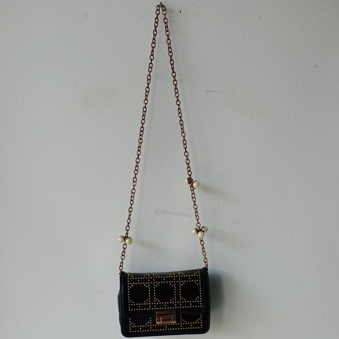 Tas kulit wanita Kekinian/Tas selempang wanita Second Import