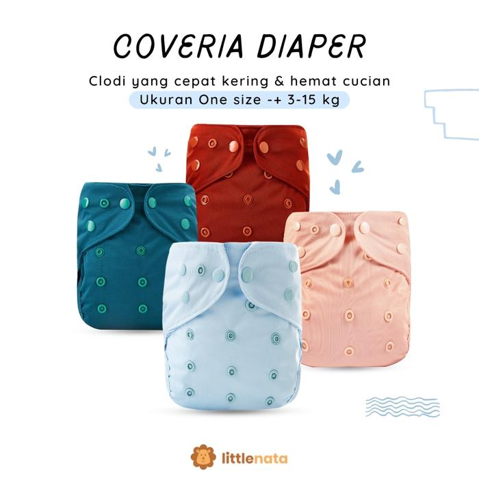 Clodi Coveria Solid Color | Clodi Cover Warna Polos | LITTLE NATA