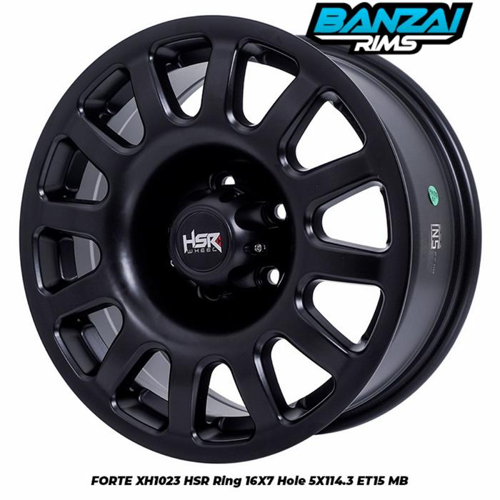 Velg mobil TERIOS RUSH XPANDER Tipe FORTE HSR R16 velg mobil ring 16